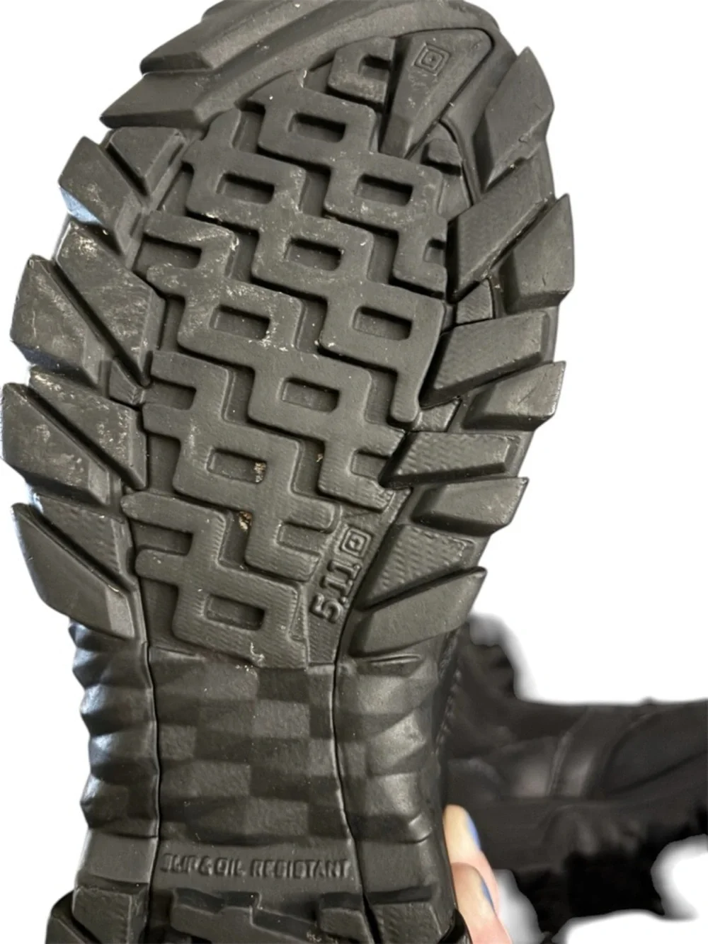 Heavy Duty 5.11 Tactical Goth Black All Season Combat Boots | Size 8.5